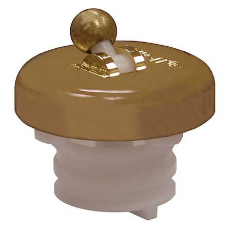 Jones Stephens Polished Brass Flip-It Tub Drain Stopper P35071